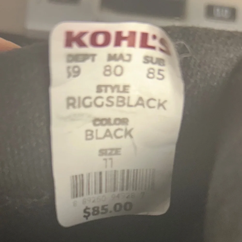 Totes Mens 11 MED Black Winter Snow Boots Cold Weather Outdoor Water Resistant - Picture 9 of 9